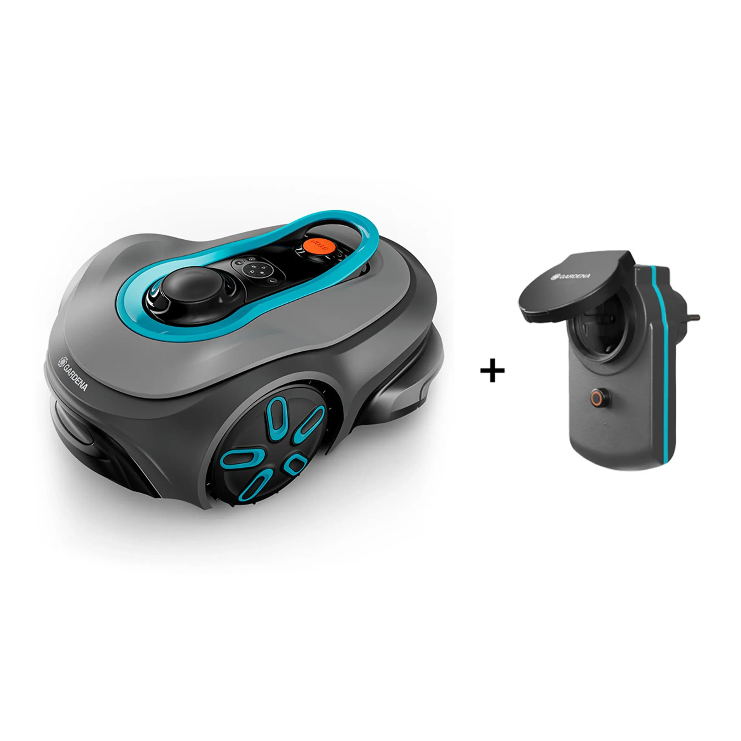 Gardena Mähroboter smart SILENO max 1.200 m² + gratis Zwischenstecker